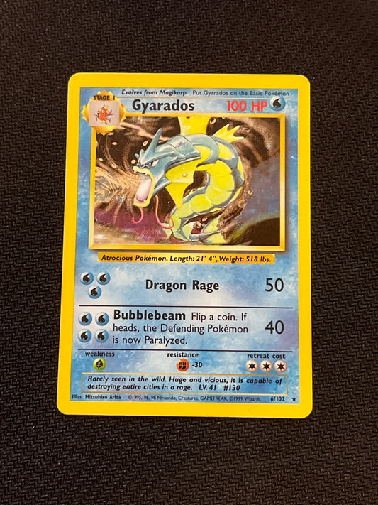 Gyarados #6/102 Base Set