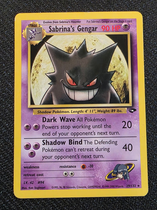 #029/132 Sabrina's Gengar Gym Challenge