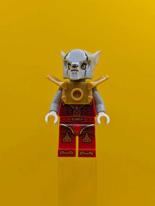 Worriz loc089 Fire Chi, Armor Legends Of Chima Lego Minifigure