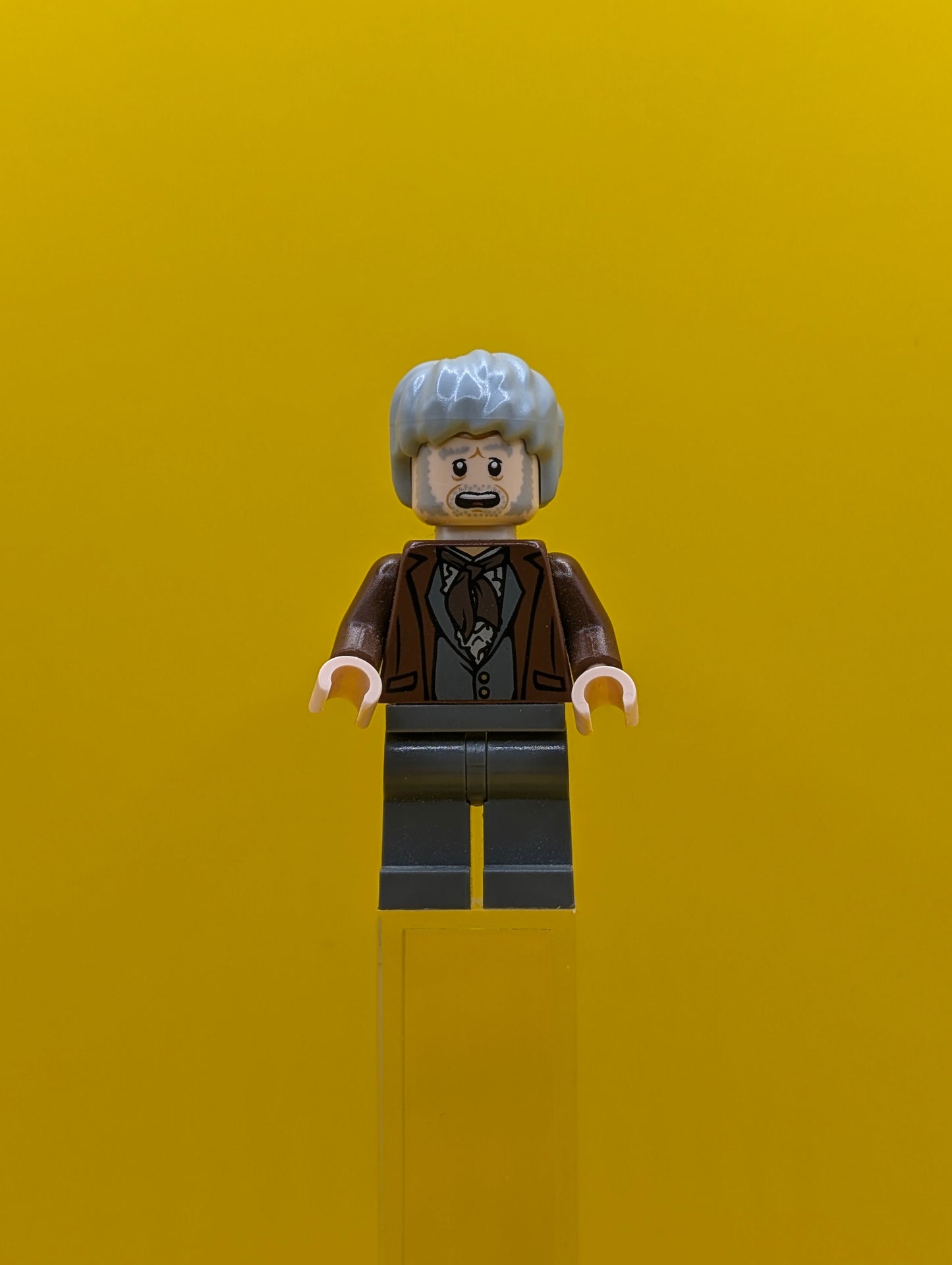 Garrick Ollivander hp119 Bushy Hair with Bangs Harry Potter Lego Minifigure