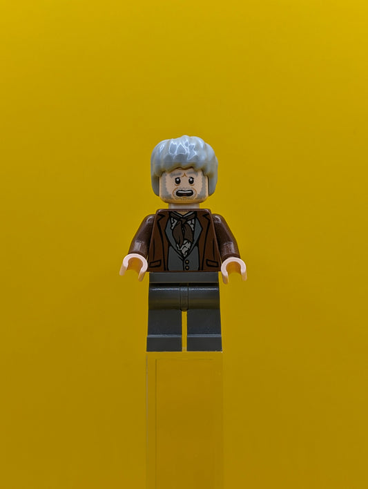 Garrick Ollivander hp119 Bushy Hair with Bangs Harry Potter Lego Minifigure