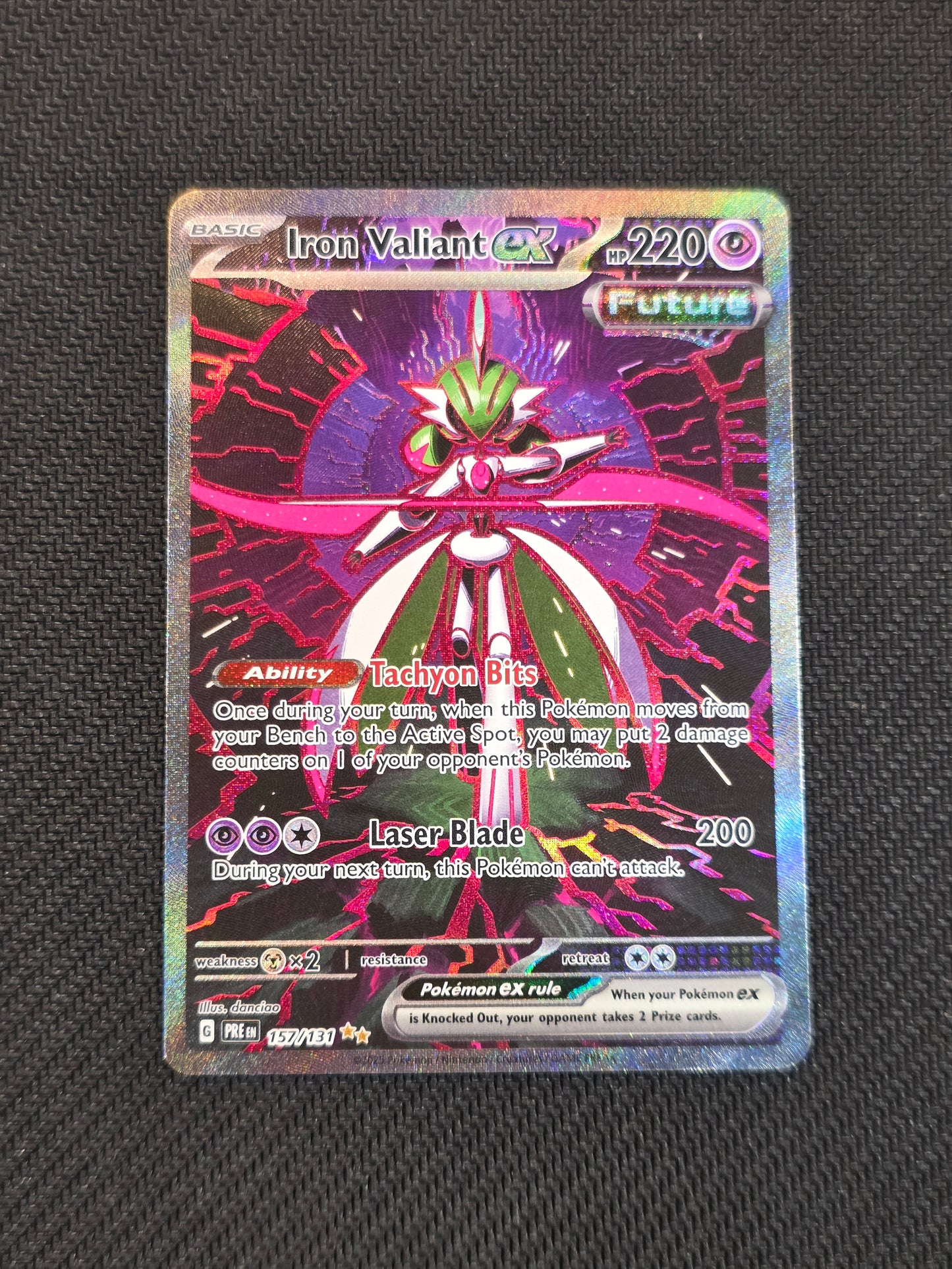 Iron Valiant ex #157/131 -Prismatic Evolutions