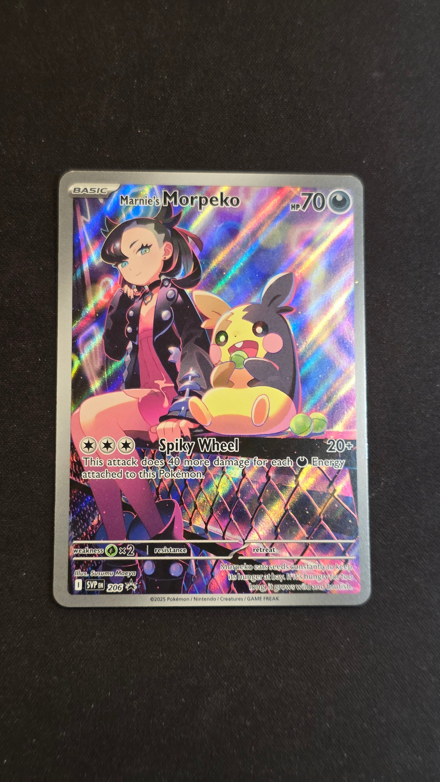 Marnie's Morpeko #206 - Scarlet and Violet Promo