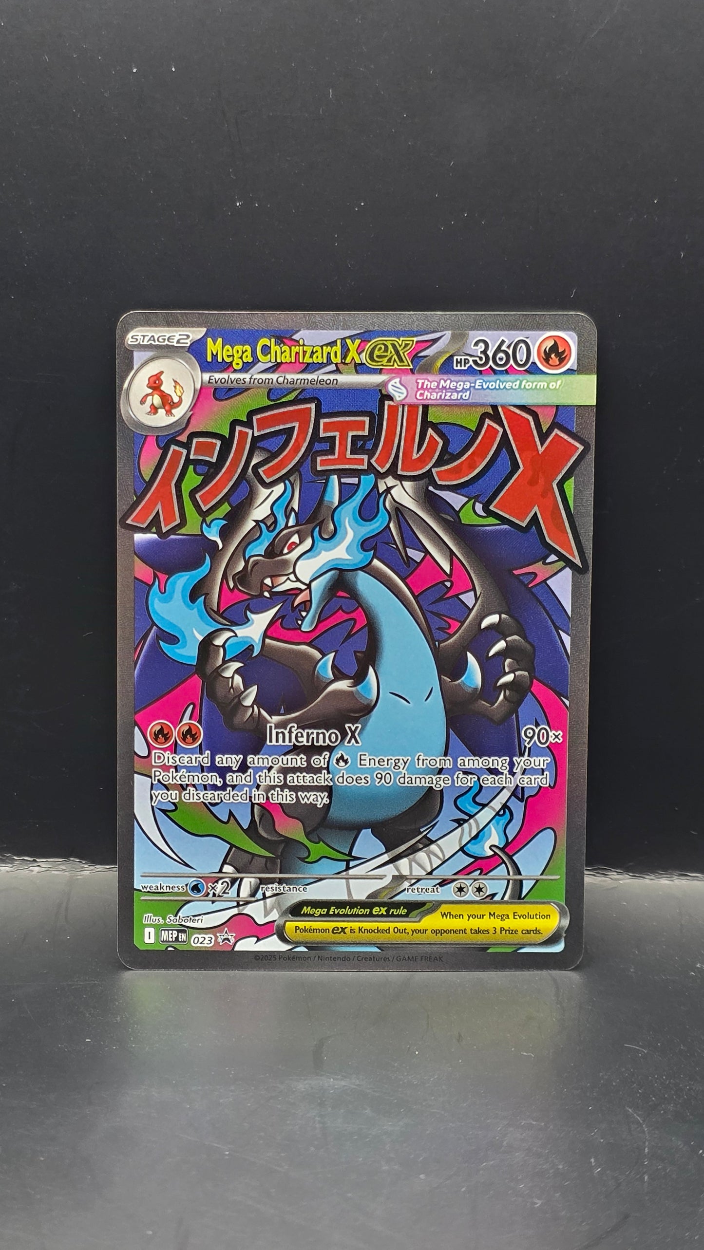 Mega Charizard ex #023 -Mega Evolution Promo