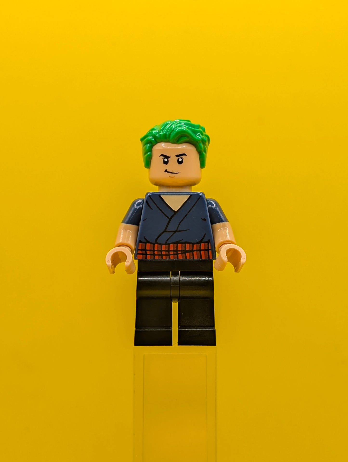 Zoro Dark Blue Shirt One Piece Lego Minifigure