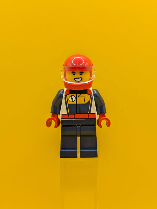 Race Car Driver Female cty1711 Minifigure Lego