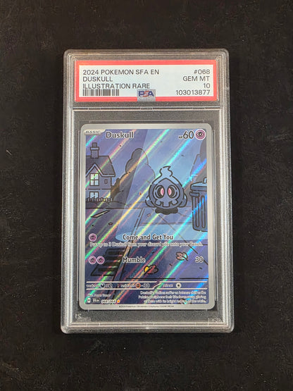 #068/064 Duskull Shrouded Fable PSA 10