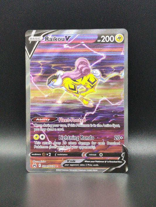 Raikou V #GG41/GG70 - Crown Zenith: Galarian Gallery