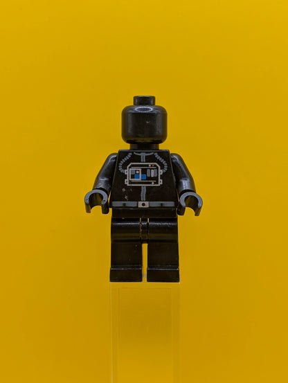 Imperial TIE Fighter / Interceptor Pilot sw0035b Black Head Star Wars Lego Minifigure