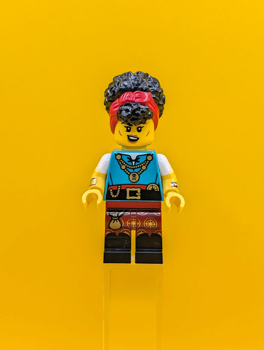 Pirate Quartermaster col458 Series 27 (Minifigure Only without Stand and Accessories) Lego Minifigure