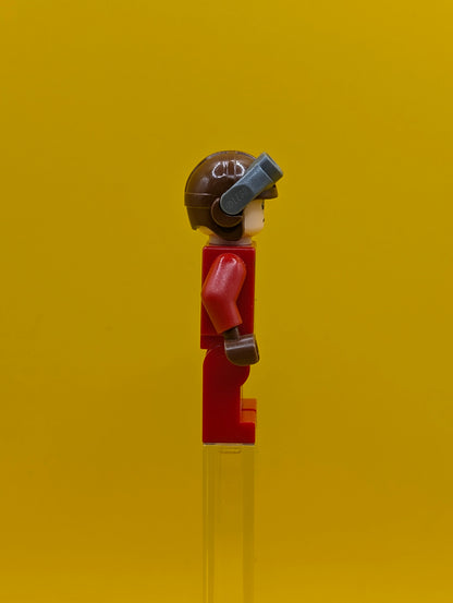 Naboo Fighter Pilot sw0340 Red Jumpsuit Star Wars Minifigure Lego