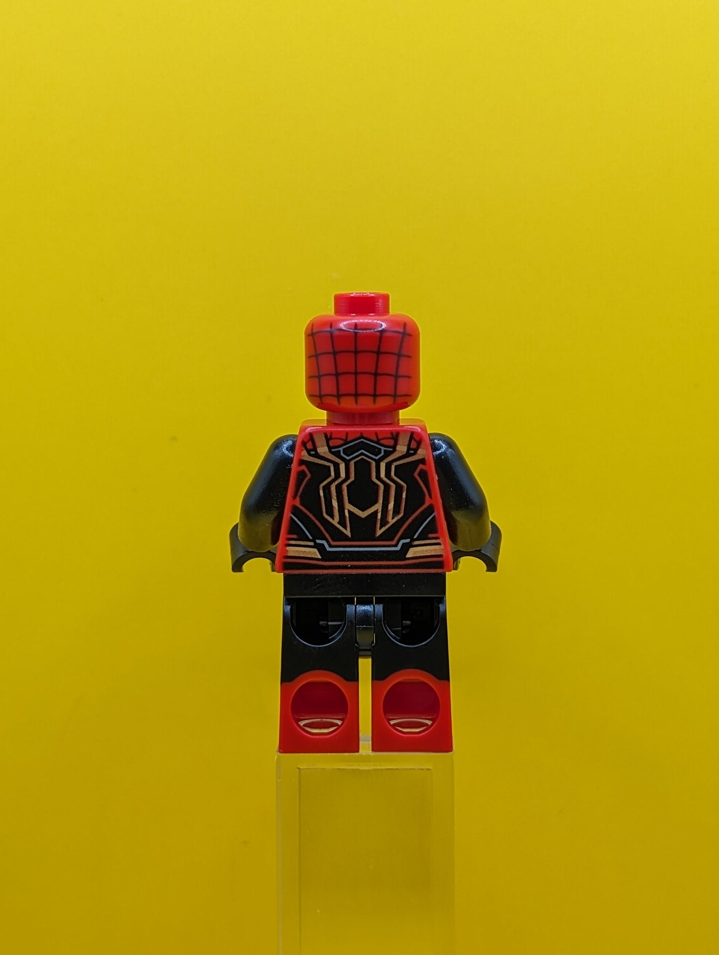 Spider-Man sh0778 Black And Red Suit Gold Spider Marvel Minifigure Lego