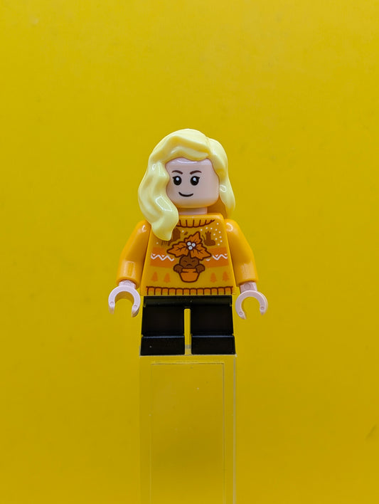 Hannah Cedric cna19 Holiday Sweater Harry Potter Holiday Lego Minifigure