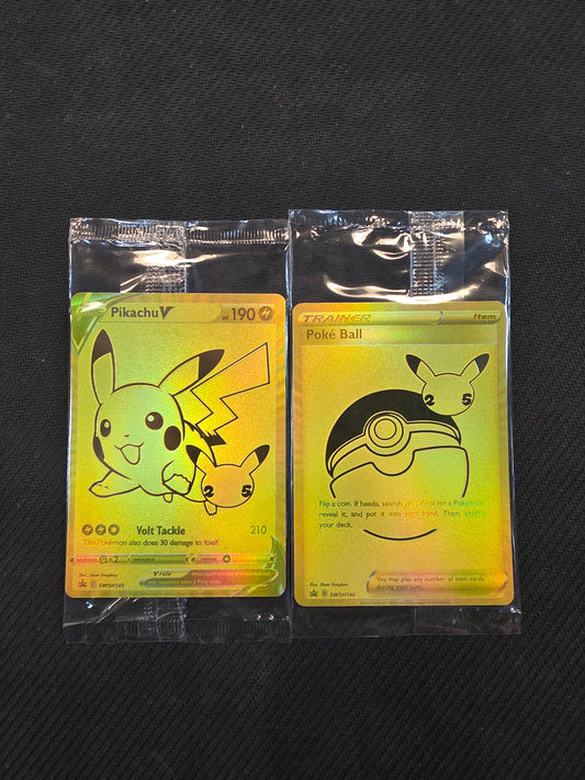 #SWSH145 Pikachu V / SWSH146 Poke Ball (Sealed)