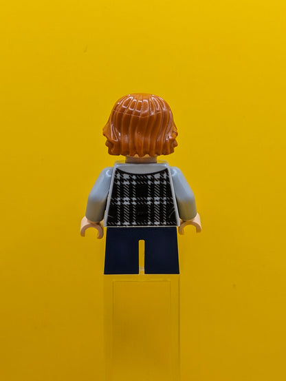 Ron Weasley hp154 Plaid Hoodie Harry Potter Minifigure Lego