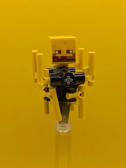 Blaze min198 Trans-Black Cone Stand Minecraft Lego Minifigure