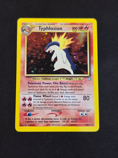 Typhlosion (Unlimited Holo) #18/111 - Neo Genesis