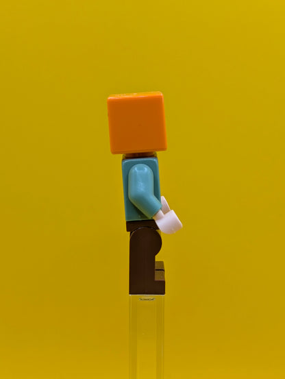 Alex min017 Reddish Brown Legs Minecraft Minifigure Lego