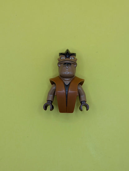 11330pb01c01 Torso/Head Alien, SW Pong Krell Pattern / Medium Nougat Arms / Reddish Brown Hands Lego Part