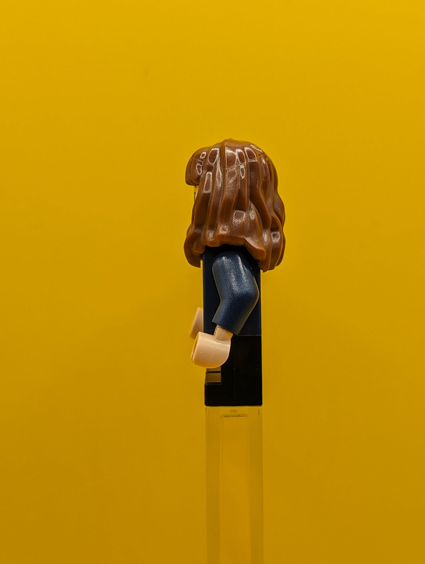 Hermione Granger hp476 Dark Blue Cardigan, Black Short Legs Minifigure Lego