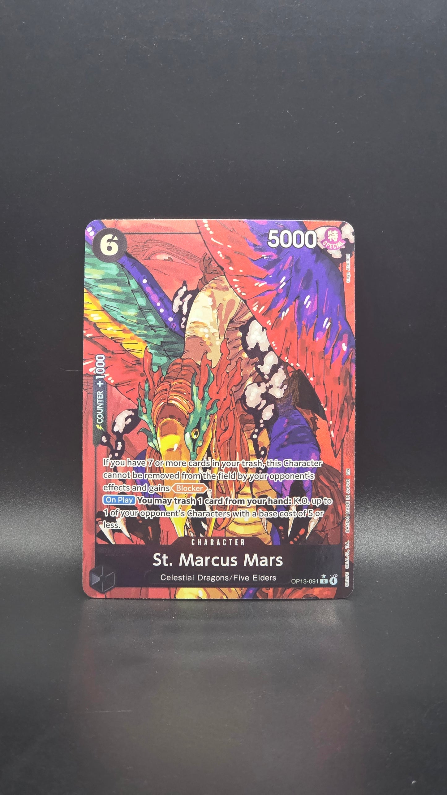 St. Marcus Mars (Alternate Art) OP13-091 One Piece
