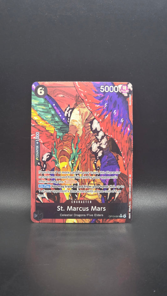 St. Marcus Mars (Alternate Art) OP13-091 One Piece