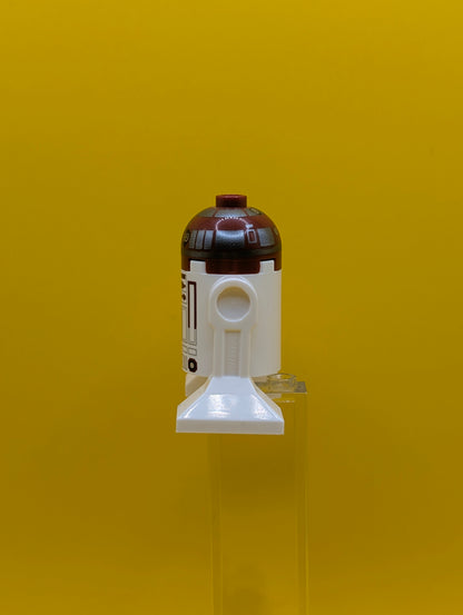 R4-P17 sw0706 Silver Band Around Dome, Black Outline Rectangles Star Wars Lego Minifigure