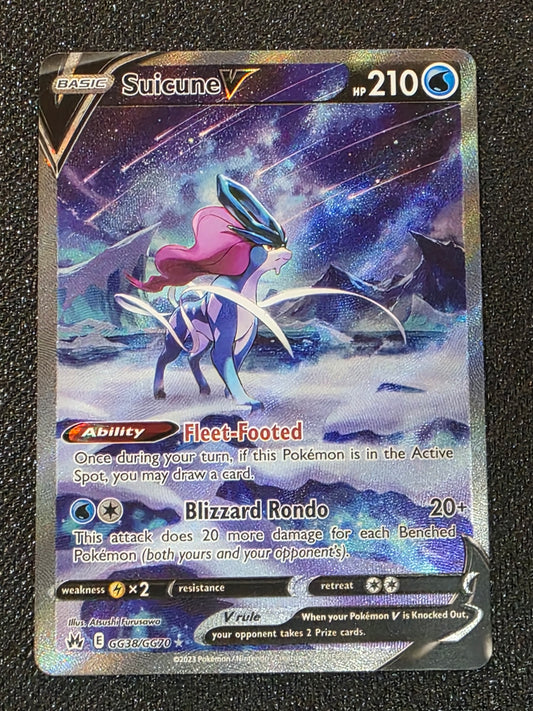 #GG38/GG70 Suicune V Crown Zenith: Galarian Gallery
