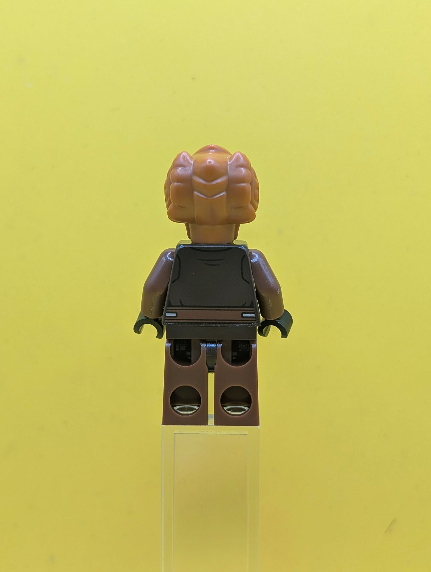 Plo Koon sw1414 Dark Brown Robe, Tan Shirt, Printed Legs Star Wars Lego Minifigure