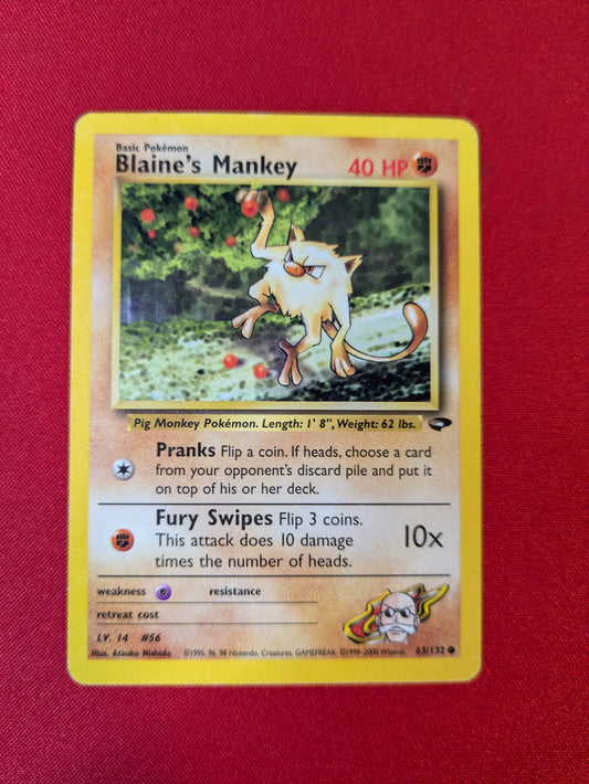 Blaine's Mankey #63