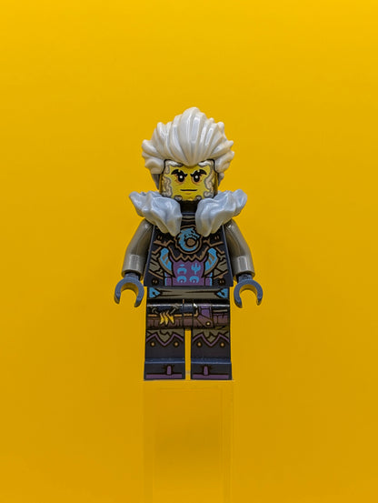 Cinder njo0861 Dark Blue Armor Ninjago Lego Minifigure