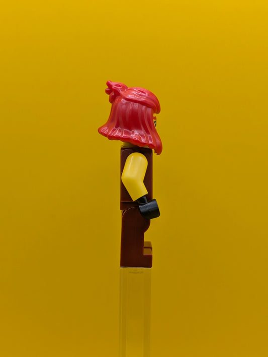 Wyldfyre njo0923 Dark Red Tunic Ninjago Lego Minifigure