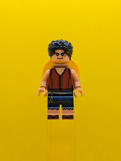 Monkey D. Luffy op007 Red Shirt One Piece Lego Minifigure
