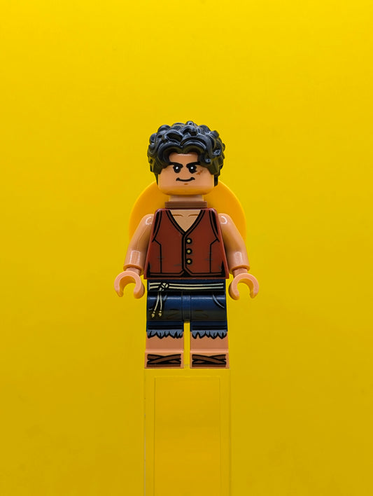 Monkey D. Luffy op007 Red Shirt One Piece Lego Minifigure