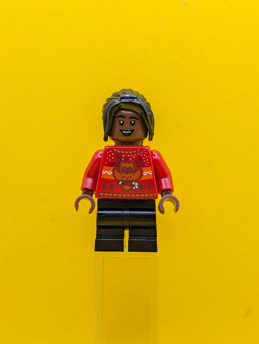 Angelina Johnson cna18 Holiday Sweater Harry Potter Holiday Lego Minifigure