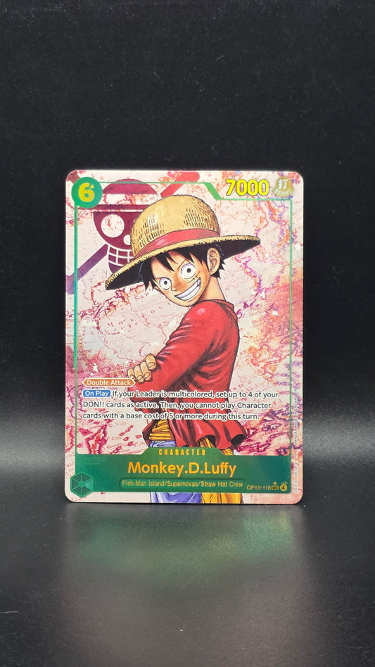 Monkey.D.Luffy (Alternate Art) OP13-118 One Piece