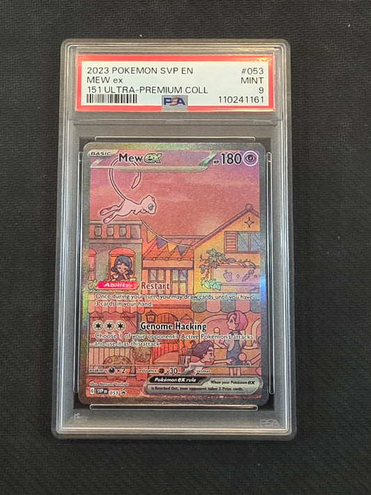 #053 Mew ex 151 PSA 9