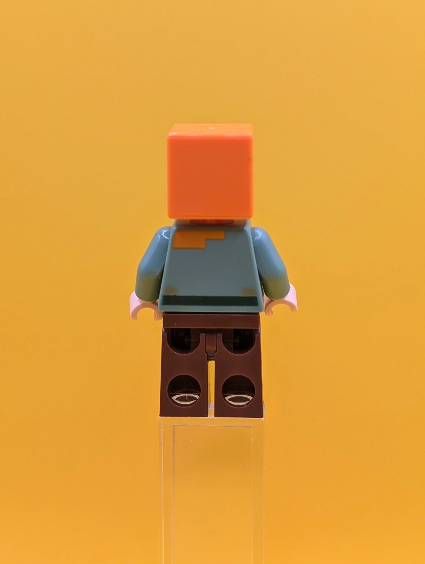 Alex min017 Reddish Brown Legs Minecraft Minifigure Lego