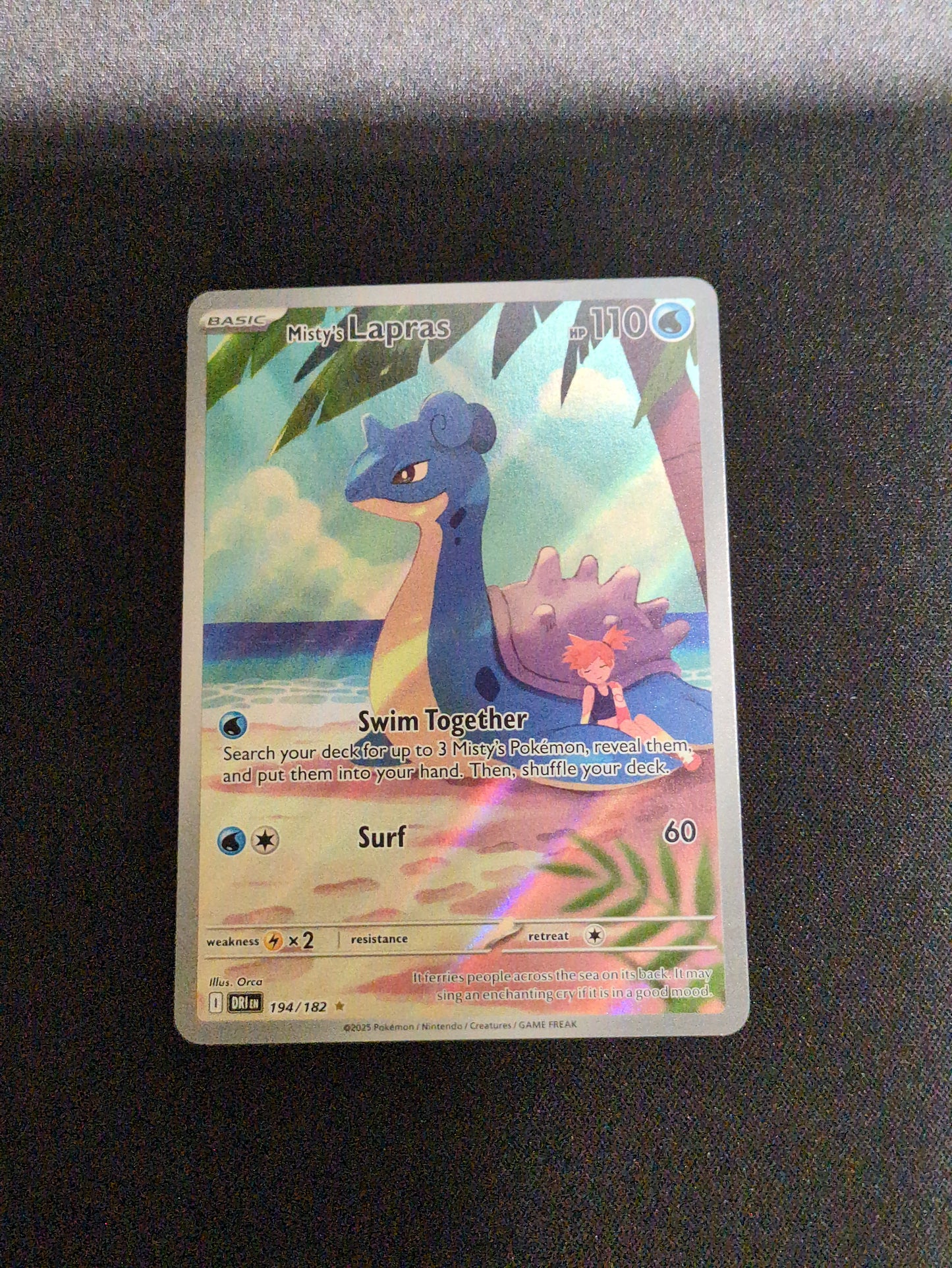 Misty's Lapras #194/182 - Destined Rivals
