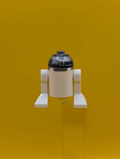 R2-D2 sw0527a Lavender Dots and Small Receptor Star Wars Minifigure Lego