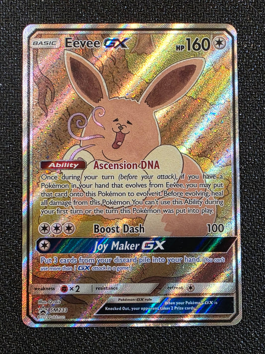 #SM233 Eevee GX Black Star Promo