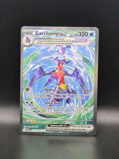 Garchomp ex (Special Illustration Rare) #245/182 - Paradox Rift