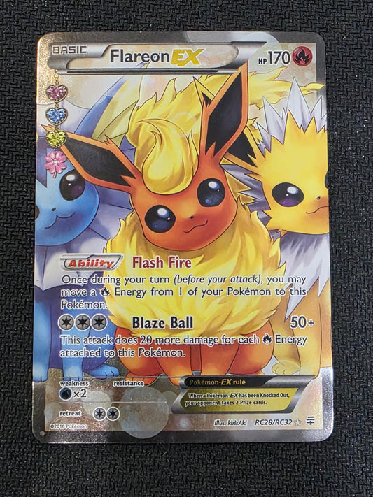 #RC28/RC32 Flareon EX (Full Art) Generations (LP)