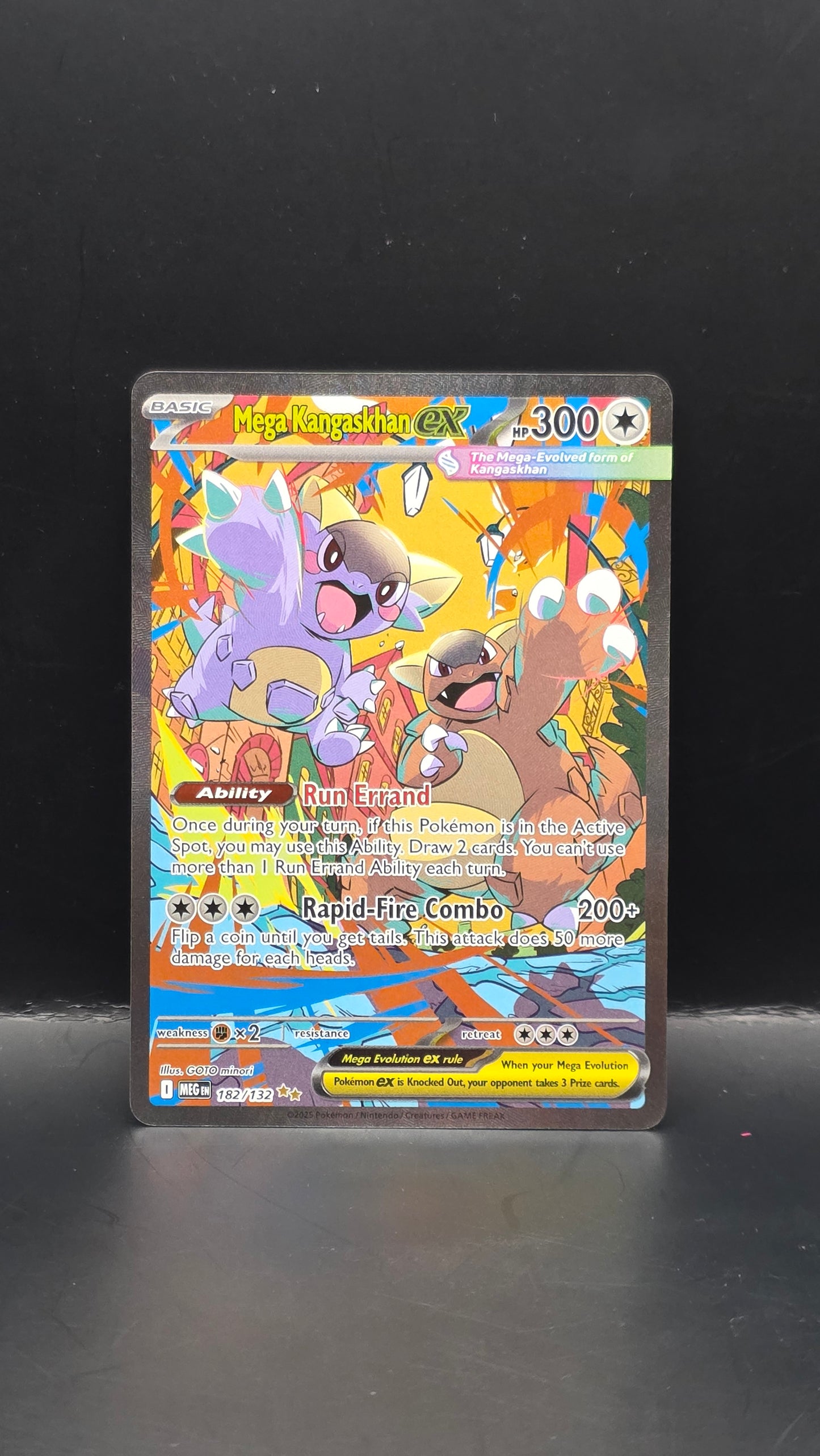 Mega Kangaskhan ex #182/132 -Mega Evolution