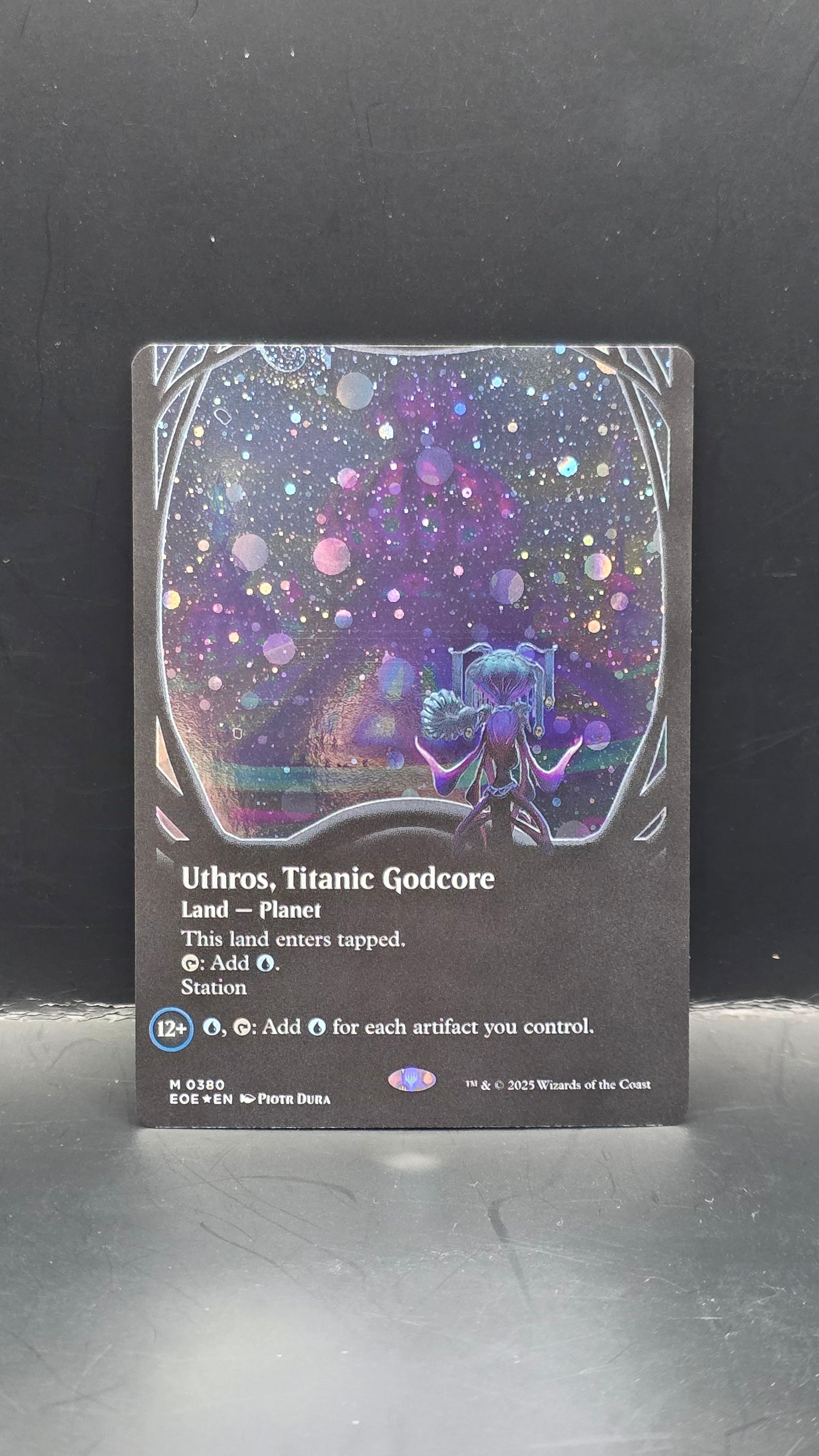 Uthros, Titanic Godcore (Borderless) (Galaxy Foil)
