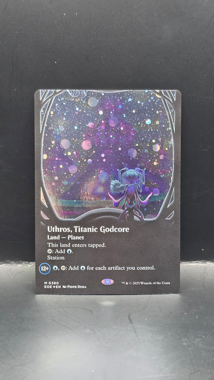Uthros, Titanic Godcore (Borderless) (Galaxy Foil)