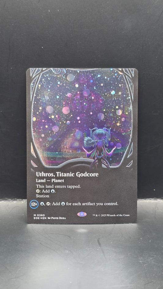 Uthros, Titanic Godcore (Borderless) (Galaxy Foil)
