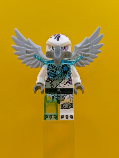 Voom Voom loc107 Trans-Light Blue Armor Legends Of Chima Lego Minifigure