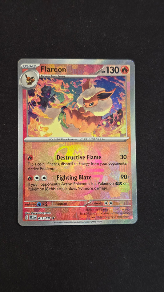 Flareon (Masterball) #013/131 -Prismatic Evolutions