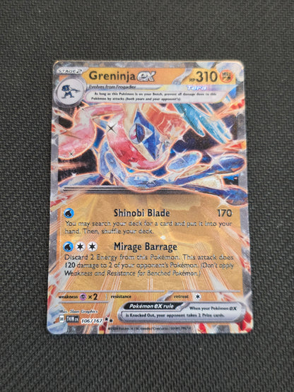 Greninja ex #106/167 -Metal Promo